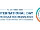 International Day for Disaster Reduction